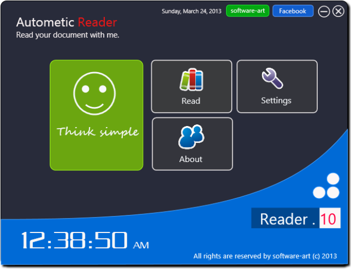 Automatic Reader Dashboard