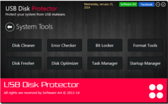 USB Disk Protector System Tools